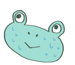 Very surreal frog sticker #6538747