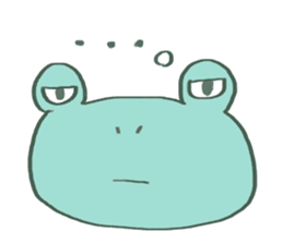 Very surreal frog sticker #6538753