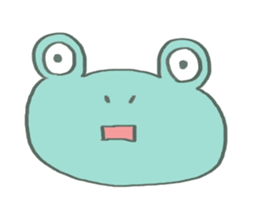 Very surreal frog sticker #6538755