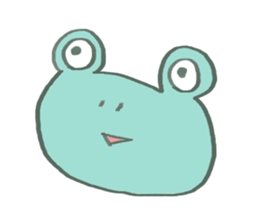 Very surreal frog sticker #6538761