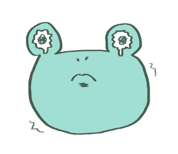 Very surreal frog sticker #6538764