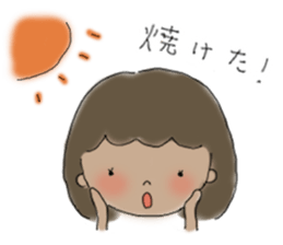 Papiko's summer vacation sticker #6539095