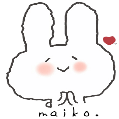 honesty rabbit sticker 4