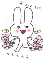 honesty rabbit sticker 4 sticker #6539265