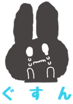 honesty rabbit sticker 4 sticker #6539287