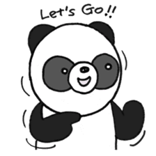 Pao the panda sticker #6539685