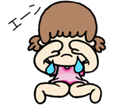 A boy and girl and a cat and dog sticker #6539760