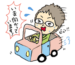 white-collar workers takachan 1 sticker #6539977