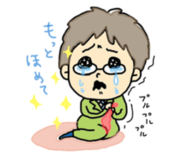 white-collar workers takachan 1 sticker #6539999