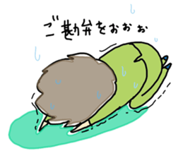 white-collar workers takachan 1 sticker #6540003