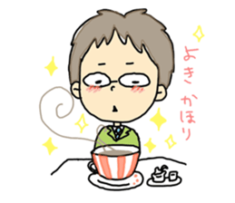 white-collar workers takachan 1 sticker #6540010