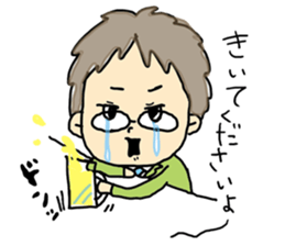 white-collar workers takachan 1 sticker #6540018