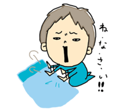 white-collar workers takachan 1 sticker #6540021