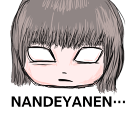 "straight man" (Female version) sticker #6540105