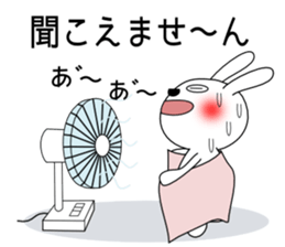 Cute rabbit 3st sticker #6540187