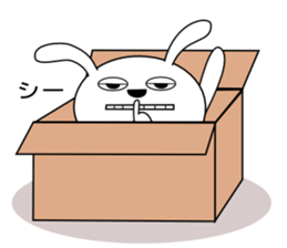 Cute rabbit 3st sticker #6540196