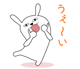 Cute rabbit 3st sticker #6540206