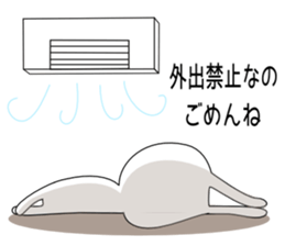 Cute rabbit 3st sticker #6540217