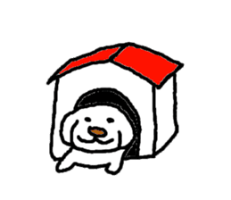 Ken-chan puppy. sticker #6540305