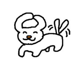 Ken-chan puppy. sticker #6540312