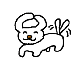 Ken-chan puppy. sticker #6540312