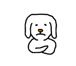 Ken-chan puppy. sticker #6540326