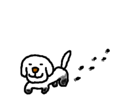 Ken-chan puppy. sticker #6540330