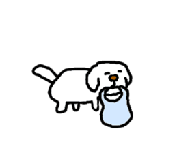 Ken-chan puppy. sticker #6540335