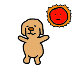 Ken-chan puppy. sticker #6540336