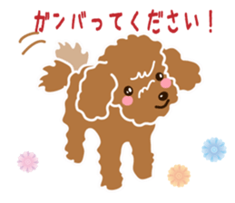 I love poodle 2(summer vercion) sticker #6540478