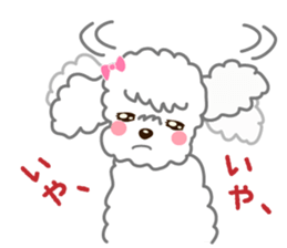 I love poodle 2(summer vercion) sticker #6540483