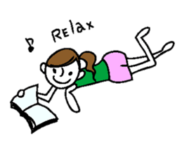 Sticker of a cute girl sticker #6540661