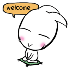 LaLaLa Bunny 2 sticker #6540870