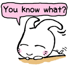 LaLaLa Bunny 2 sticker #6540878