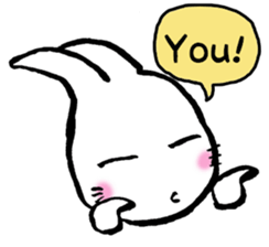 LaLaLa Bunny 2 sticker #6540888