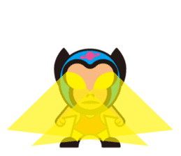Mask alien wrestler sticker #6540940
