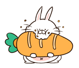 Soft Cute Rabbit, USATAMA's daily life sticker #6541156