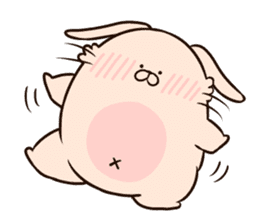 Soft Cute Rabbit, USATAMA's daily life sticker #6541160