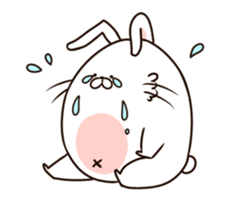 Soft Cute Rabbit, USATAMA's daily life sticker #6541161