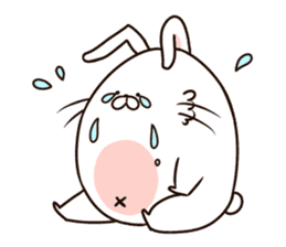 Soft Cute Rabbit, USATAMA's daily life sticker #6541161