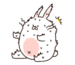 Soft Cute Rabbit, USATAMA's daily life sticker #6541162