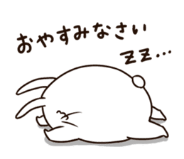 Soft Cute Rabbit, USATAMA's daily life sticker #6541175