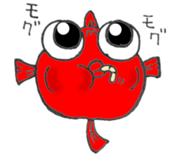 Kyn Kyn of the goldfish 2 sticker #6541264