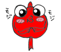 Kyn Kyn of the goldfish 2 sticker #6541268