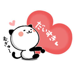 Kitty Panda LOVEver. sticker #6541426
