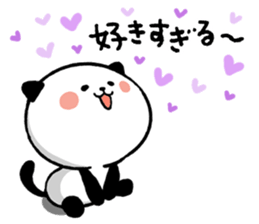 Kitty Panda LOVEver. sticker #6541427