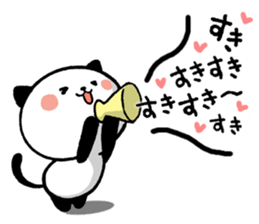 Kitty Panda LOVEver. sticker #6541430