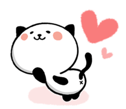 Kitty Panda LOVEver. sticker #6541451