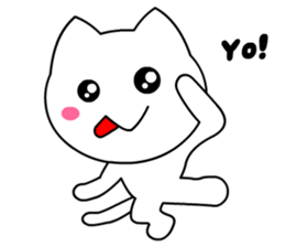 Tomo's Cute Cat 4 (English) sticker #6542345