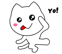 Tomo's Cute Cat 4 (English) sticker #6542345
